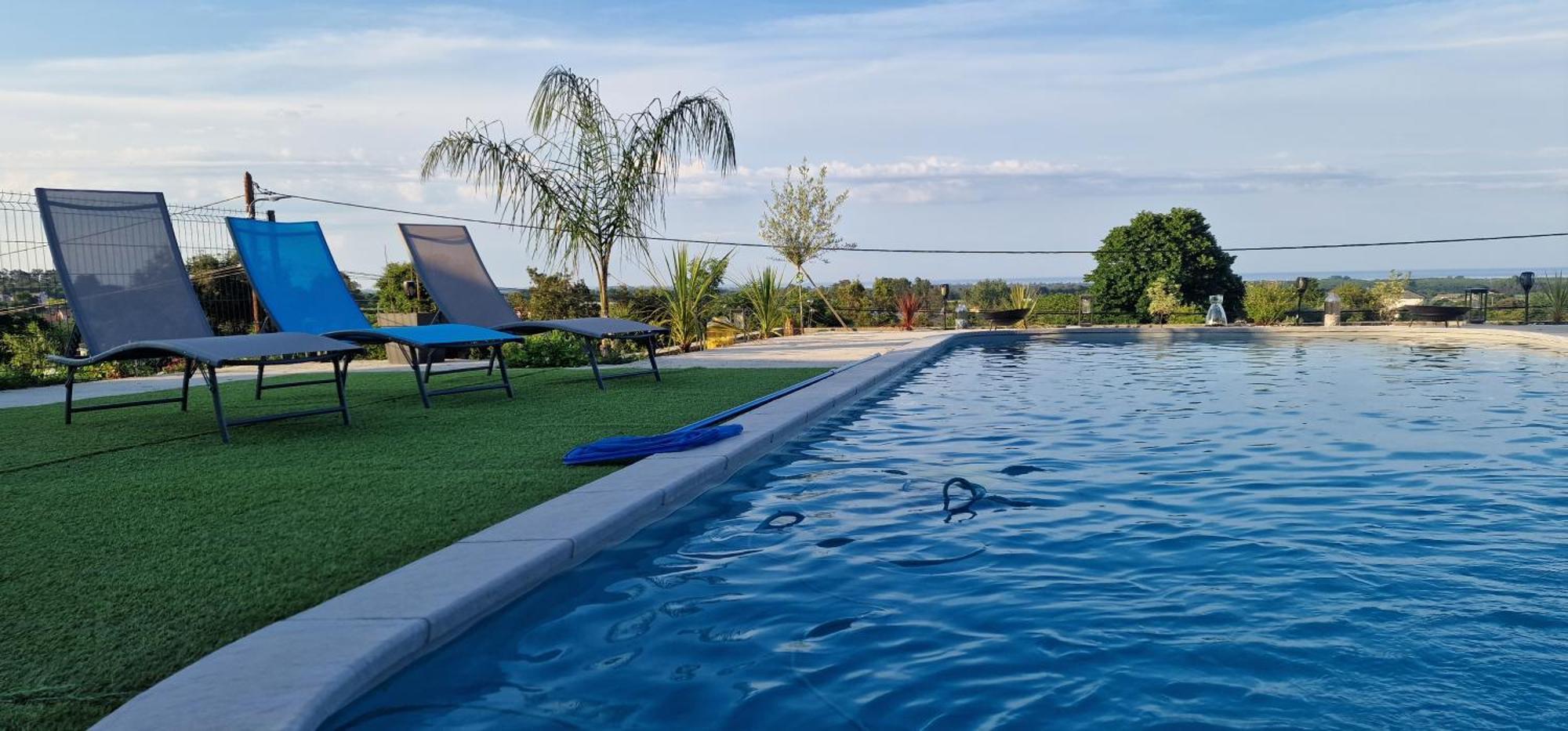 Penta di Casinca Villa Bistinetti Rez De Villa Tout Confort Avec Piscine מראה חיצוני תמונה